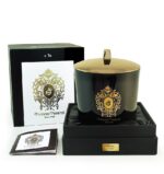 TIZIANA TERENZI FOCONERO BLACK GLASS CANDLE 500ML