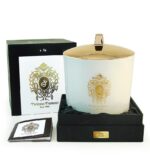 TIZIANA TERENZI LILLIPUR WHITE GLASS CANDLE 1000ML
