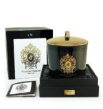 TIZIANA TERENZI MAREMMA BLACK GLASS CANDLE 500ML