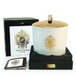 TIZIANA TERENZI SPICY SNOW WHITE GLASS CANDLE 1000ML