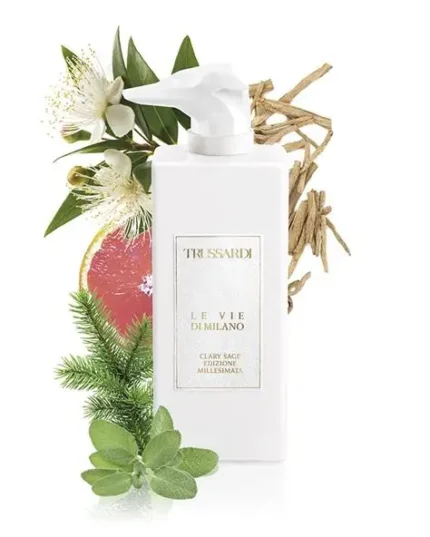 TRUSSARDI LE VIE DI MILANO EDIZIONE MILLESIMATA CLARY SAGE EDP U 100ML без опаковка с капачка